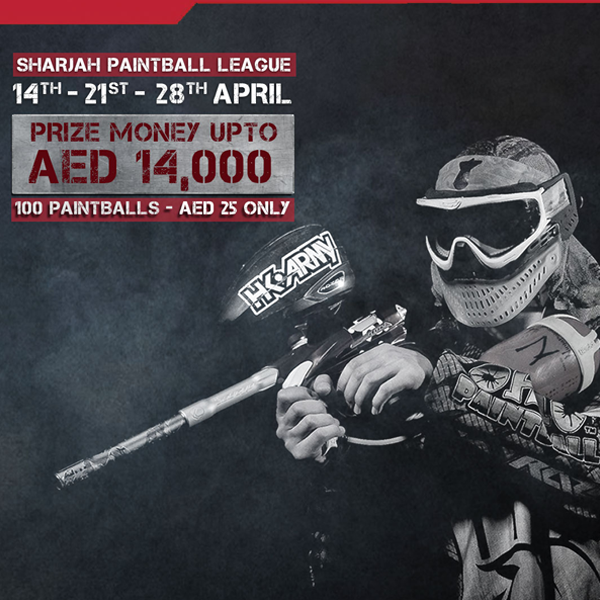 Sharjah Paintball Park!