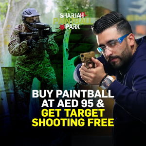 Paintball & Target shooting free (combo package)